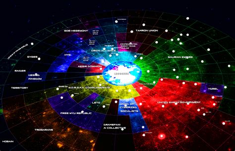 Map Of The Milky Way