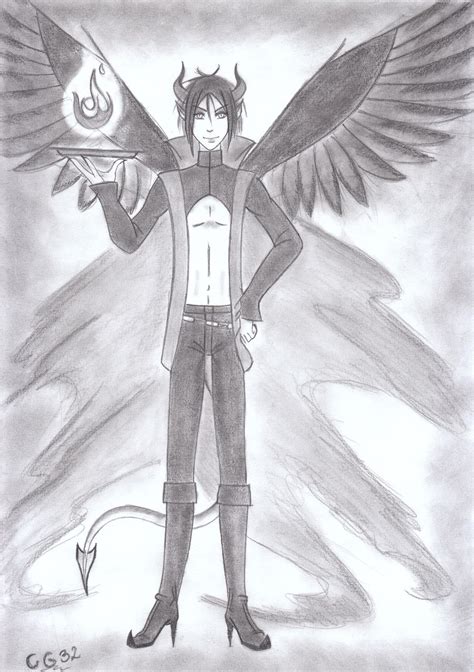 Sebastian Michaelis demon form by Galaxyra32 on DeviantArt