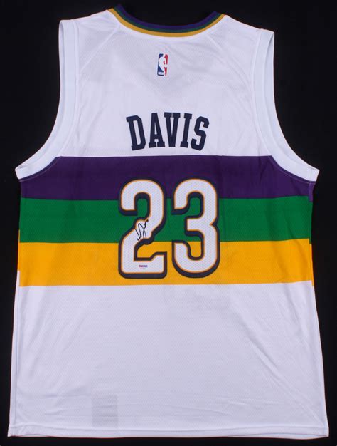 Anthony Davis Signed New Orleans Pelicans Jersey (PSA COA) | Pristine ...