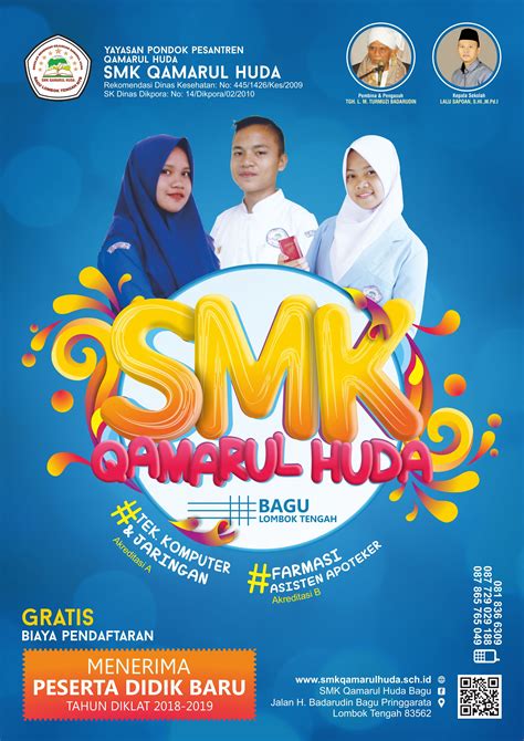 Desain pamflet promosi sekolah - dolphinplm