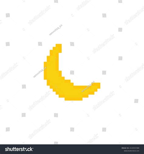 Pixel Art Moon Icon Vector 8 Stock Vector (Royalty Free) 2119727309 ...