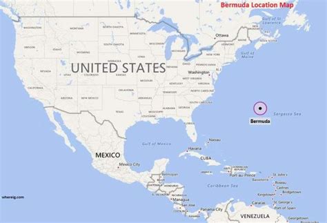 Where is Bermuda? Bermuda Location Map, Geography & Facts | Location map, Map, World heritage sites