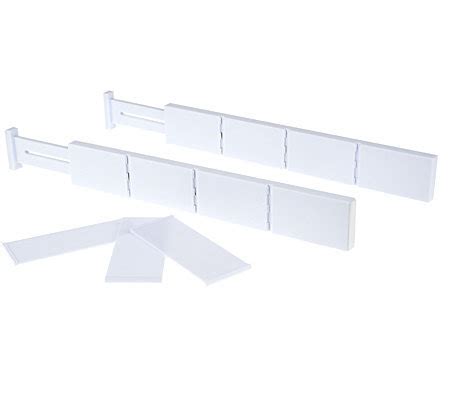 Set of 5 Expandable Plastic Kitchen Drawer Dividers - Page 1 — QVC.com