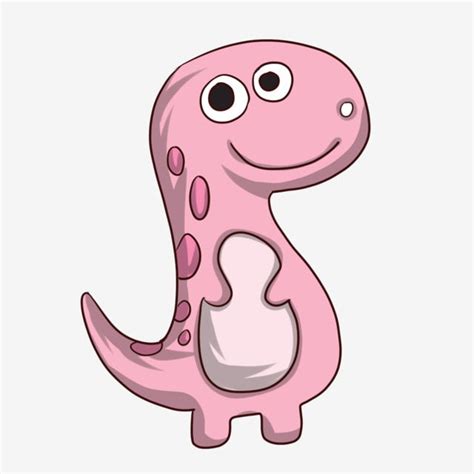 Pink Dinosaur Hd Transparent, Cute Pink Dinosaur Illustration, Dinosaur Clipart, Cute Dinosaur ...