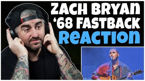 Zach Bryan - '68 Fastback (Rock Artist Reaction) - YouTube