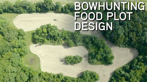 Food Plot Design! | How To Set Up A Food Plot For Bowhunting - YouTube