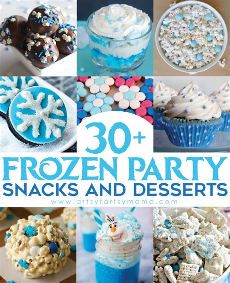 artsy-fartsy mama: 30+ Frozen Party Snacks and Desserts