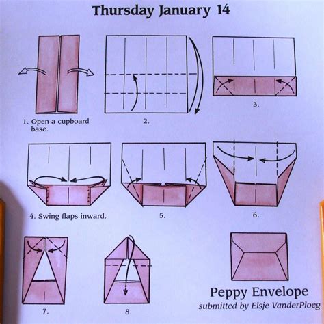 How To Fold Paper Into Envelopt - Origami