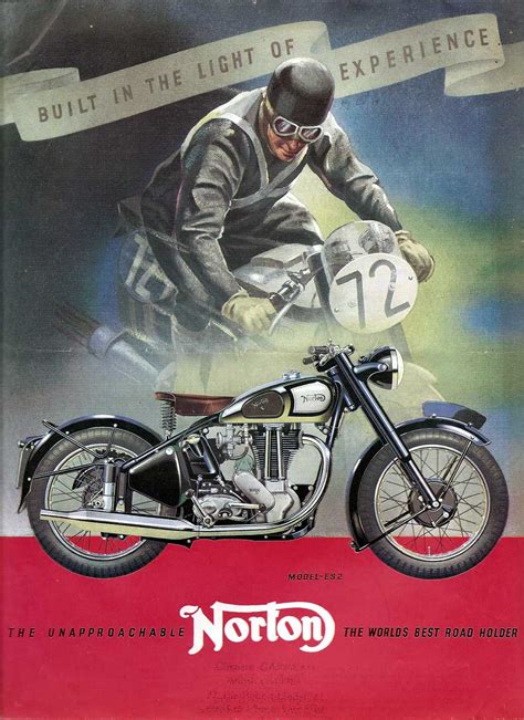 Oil stain garage: Vintage motorcycle posters