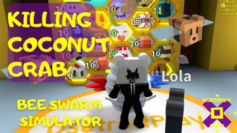 Killing Coconut Crab BEE SWARM SIMULATOR - Skibidi bop yes 30 minutes - YouTube