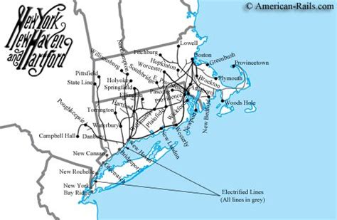 The New Haven Railroad | Nyc train, Train map, Train route