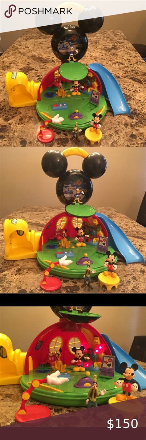 DISNEY Mickey Mouse Clubhouse playset figures TOYS in 2021 | Mickey ...