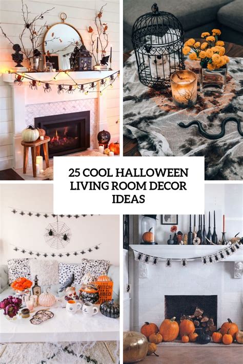 25 Cool Halloween Living Room Decor Ideas - DigsDigs