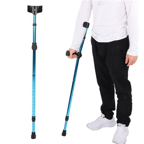 Noref Forearm Crutch Portable Hand Cane Walking Stick Adjustable Canes ...