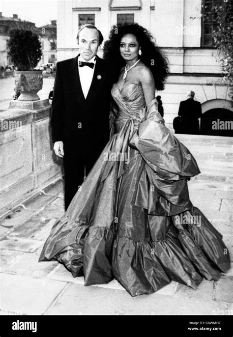 Diana Ross und Arne Naess - Stockholm Stockfotografie - Alamy