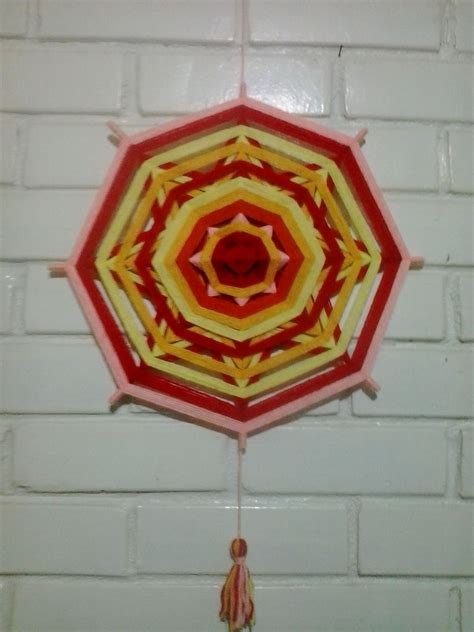 Mandala de linha de lã Pendant Light, Ceiling Lights, Home Decor, Wand Woods, Line, Mandalas ...