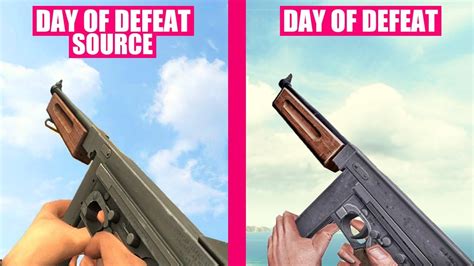 Day of Defeat vs Day of Defeat Source - Weapons Comparison - YouTube