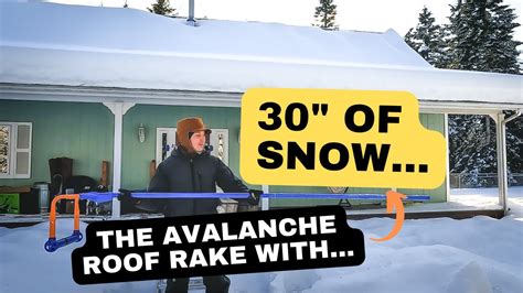 Avalanche Snow Rake | Unboxing, Review, & First Impressions - YouTube