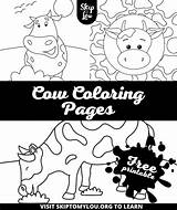Free Printable Cow Coloring Pages With PDF Download  Skip To My Lou sketch template
