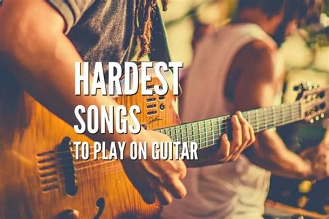 The 50 Hardest Songs To Play On Guitar – Tabs Included – Rock Guitar ...