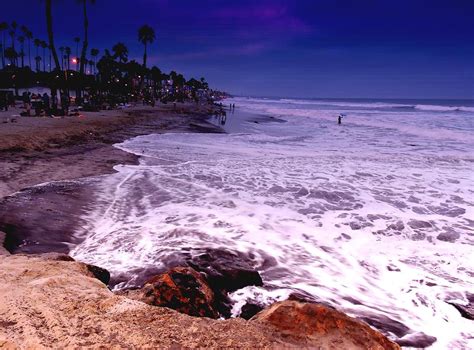 High Tide at Oceanside Beach Photograph by Eileen Swanson - Pixels