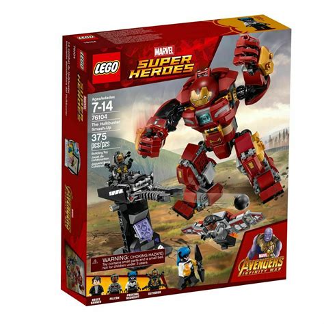 76104 HULKBUSTER SMASH-UP lego legos set NEW avengers infinity wars ...