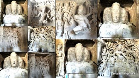 Dhwanee: Elephanta Caves - A Collage Of Excellent Rock Cut Sculptures