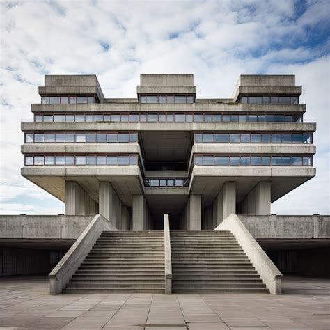 Free AI Image | Neo-brutalism inspired building