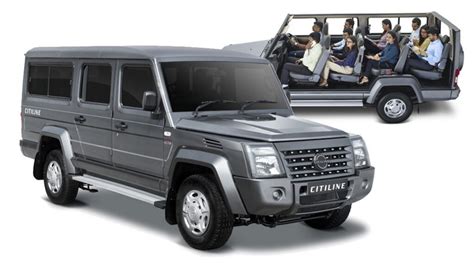 Force Citiline Is A 10-Seater SUV From India That Looks Like An Old G-Class With A New Face