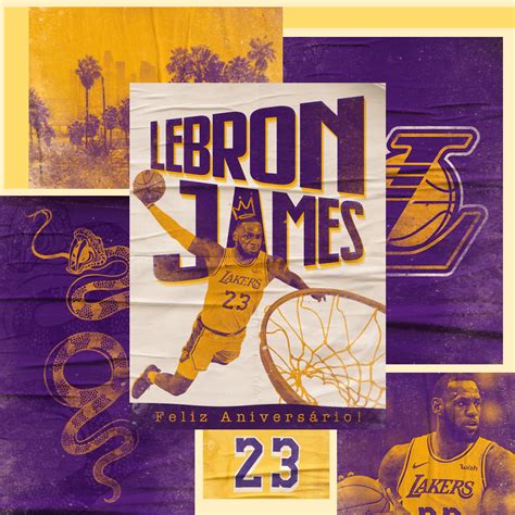 NBA | LeBron James Birthday :: Behance