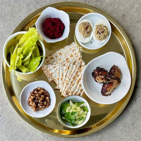 The Edible Seder Plate