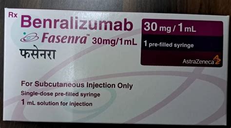 Fasenra Benralizumab30mg Injection at Rs 180000/vial | Naroda ...