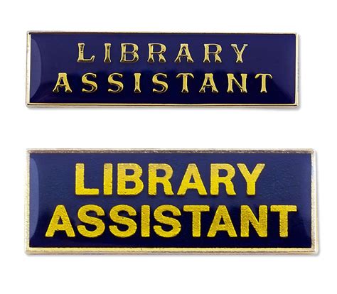 Library Assistant Badge