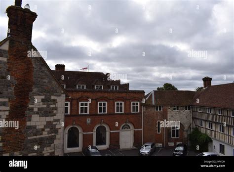 Farnham Castle Keep 0003 Stock Photo - Alamy