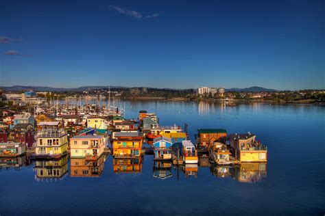 Fisherman's Wharf in Victoria BC Canada - Fisherman's Wharf in Victoria ...