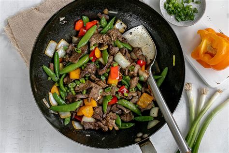 Flank Steak Stir Fry with Vegetables