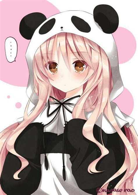 Kawaii panda girl >~