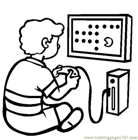 Black And White Playing Games Clipart - Clipart Suggest