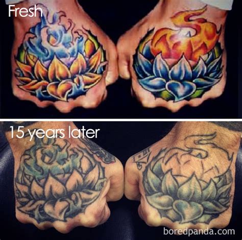 Planning On Getting A Tattoo? Then Consider How It Will Age Over Time (10+ Pics) | DeMilked