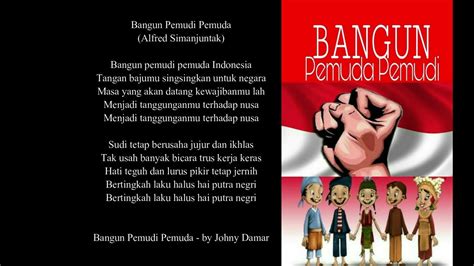 Bangun Pemudi Pemuda (Alfred Simanjuntak) - by Johny Damar - YouTube