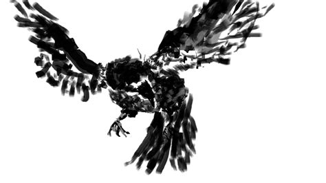 Raven in Flight by Lilakstar on DeviantArt