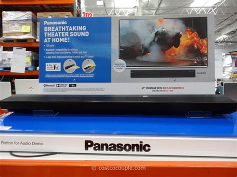 Panasonic Soundbar With Built-In Subwoofer