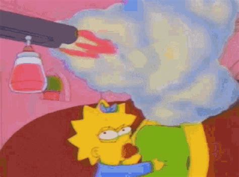 Makeup Gun GIF - Makeup Gun Homer - Discover & Share GIFs