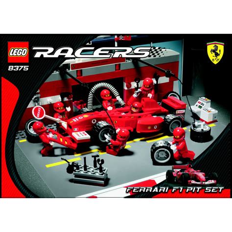 LEGO Ferrari F1 Pit Set 8375 Instructions | Brick Owl - LEGO Marketplace