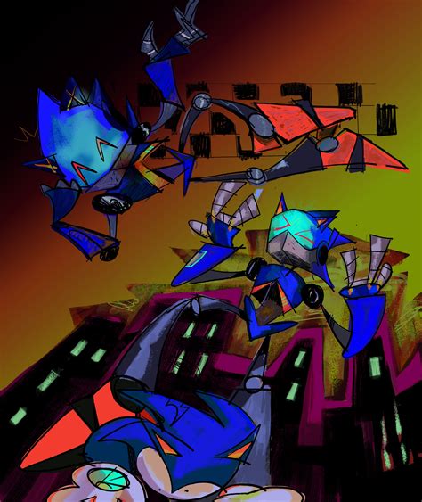 chaos metal sonic by phamton-cyber-space on Newgrounds