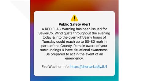 What is a Red Flag Warning and why did I receive a phone alert? | wbir.com