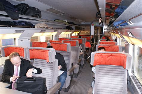 Eurostar 1st Class coach interior. | Eurostar Three Capitals… | Flickr