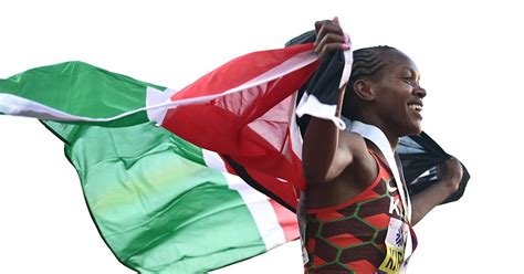 Athletics star Faith Kipyegon eyes 1000 and 1500m records