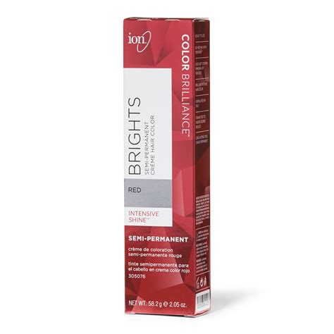 Ion Red Semi Permanent Hair Color Reviews 2022