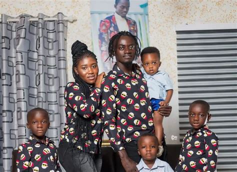 Kwadwo Nkansah Lil Win, Shares Photo of New wife And 4 Sons » GhLinks.com.gh™